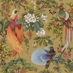 Holden Decor Outside In Songbird Ochre Wallpaper 13151