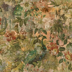 Holden Decor Outside In Vintage Peacock Multi Wallpaper 13190