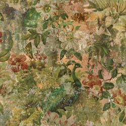Holden Decor Outside In Vintage Peacock Multi Wallpaper 13190