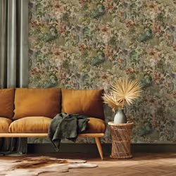Holden Decor Outside In Vintage Peacock Multi Wallpaper 13190