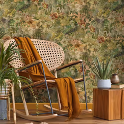 Holden Decor Outside In Vintage Peacock Multi Wallpaper 13190