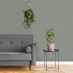 Holden Decor Wood Geo Sage Wallpaper 13200