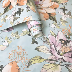 Floral Fairies Wallpaper Teal Holden 13210