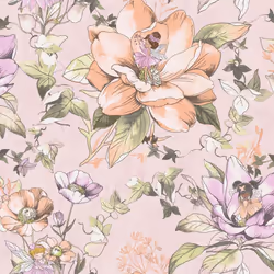 Floral Fairies Wallpaper Pink Holden 13211