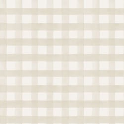 Watercolour Gingham Wallpaper Beige Holden 13290