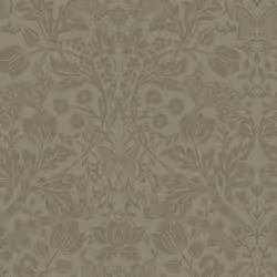 Holden Decor Metallic Mirrored Floral Green Wallpaper 13421