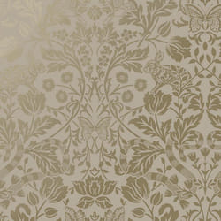 Holden Decor Metallic Mirrored Floral Neutral Wallpaper 13422