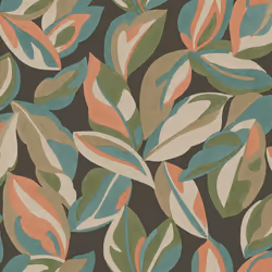 Holden Decor Abstract Leaf CharcoalWallpaper 13573