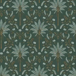 Holden Decor Palm Trellis Green Wallpaper Tropical Leaves Stylish Feature Wall