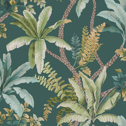 Holden Decor Trailing Palm Green Wallpaper Tropical Botanical Feature Wall