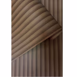 Holden Wooden Bevel Slat Wood Panel Wallpaper - Natural Brown 13831