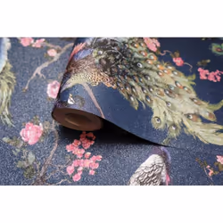 Holden Decor Menali Navy Wallpaper 35922