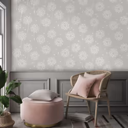 Holden Decor Opus Alocasia Allora Grey Wallpaper 36001