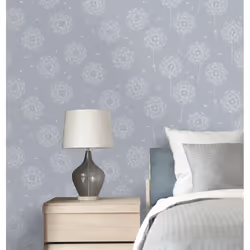 Holden Decor Opus Alocasia Allora Blue Wallpaper 36003