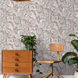 Holden Decor Aralia Pink Wallpaper 36113