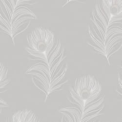 Holden Decor Opus Pavona Grey Wallpaper 36241