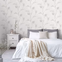 Holden Decor Opus Amarante Dove Wallpaper 36250