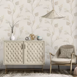 Holden Decor Opus Amarante Cream Wallpaper 36253
