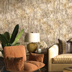 Holden Decor Verdant Orange Wallpaper 36365