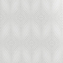 Illiana Wallpaper Holden Decor Geometric Metallic Dove White Silver