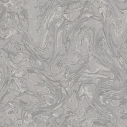 Holden Liquid Marble Swirl Glitter Wallpaper - Grey 50436