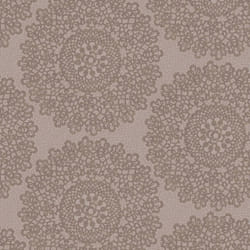 Kenitra Taupe Heather Wallpaper Holden Decor Textured Metallic Damask Mandala
