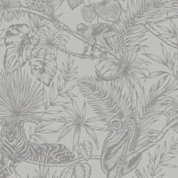 Sumatran Wallpaper Grey / Silver Holden 65762