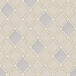 Holden Decor Trellis Tile Stone Wallpaper 89310