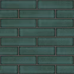 Holden Decor Tiling on a Roll Celadon Gloss Tile Emerald Green Wallpaper 89386