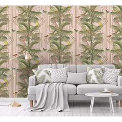 Holden Decor Glasshouse Congo Pink Wallpaper 90200