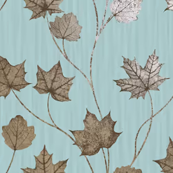 Elements Maple Wallpaper Teal Holden 90400