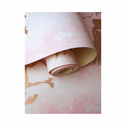 Over the Rainbow Iridescent Unicorns Wallpaper Pink / Rose Gold Holden