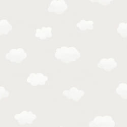 Holden Decor Cloudy Sky Children's Wallpaper Clouds Grey White Nursery Kids
