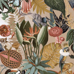 Holden Decor Wonderland Gold Wallpaper 91191