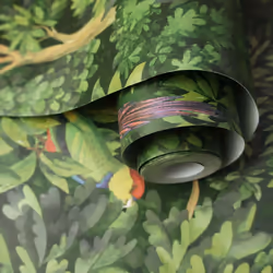 Amazonia Botanist Green Wallpaper Holden 91250