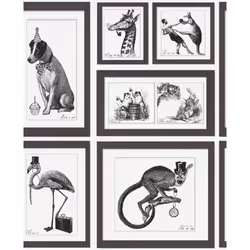 Holden Decor Mad Dogs 97920 Wallpaper | Framed Animals Wallpaper