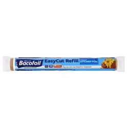 Bacofoil EasyCut Kitchen Foil Refill, High Quality, Versatile, Tear-Resistant, Bacofoil Refillable EasyCut Kitchen Foil Dispe ...
