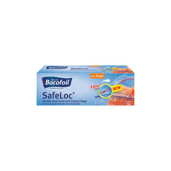 Bacofoil 20 x Small Double Seal Safeloc Bags