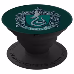 Official PopSockets PopGrip Expanding Stand Ring Holder Finger Grip For Mobile Phones, Tablets, iPads - Slytherin