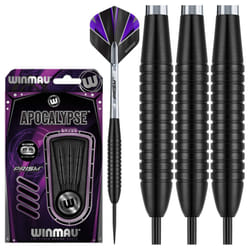 Apocalypse 24 gram Brass Darts Set with Prism Flights and Shafts (Stems)