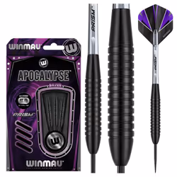 Apocalypse 24 gram Brass Darts Set with Prism Flights and Shafts (Stems)