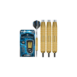 Neutron 25 gram Brass Darts with Prism Flights and Shafts (Stems)