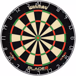 Winmau Blade 6 Championship Dartboard with Cabinet & Darts Sets
