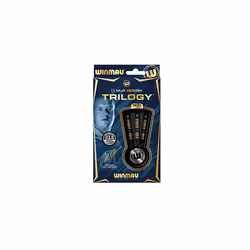 Michael Van Gerwyn MvG Trilogy 23.5g Gram Professional Soft Tip Tungsten Darts Set with Flights and Stems (Shafts)