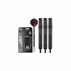 Solaris Pro Specialist Tungsten 21 Gram Steel Tip Darts Set with Flights and Shafts (Stems)