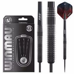 Solaris Pro Specialist Tungsten 23 Gram Steel Tip Darts Set with Flights and Shafts (Stems)