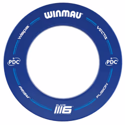 Winmau PDC Blade 6 Dartboard Set With Darts and Blue Surround