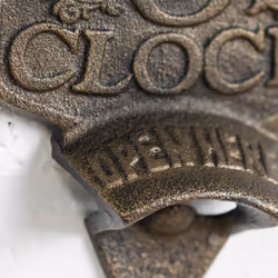 Beer O'Clock Cast Iron Wall Mounted Bottle Opener Bar Vintage Man Cave Pub Gift