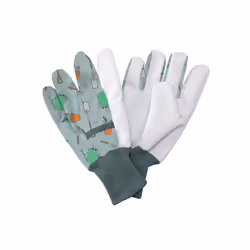 Gardening Gloves Ladies Medium Icons Kent & Stowe Jersey Cotton Grip