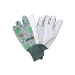 Gardening Gloves Ladies Medium Icons Kent & Stowe Jersey Cotton Grip